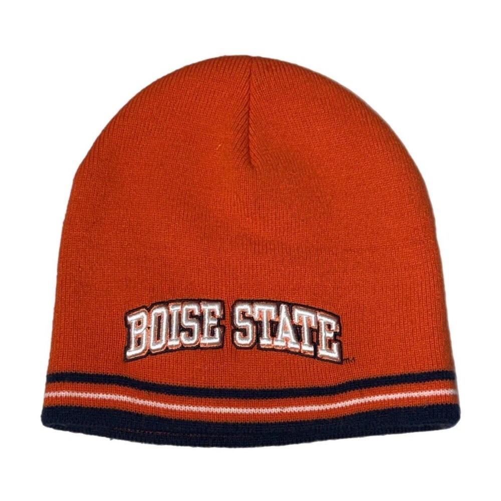 Boise State University Broncos‎ Beanie Cap Winter NCAA BSU Orange Unisex OSFM